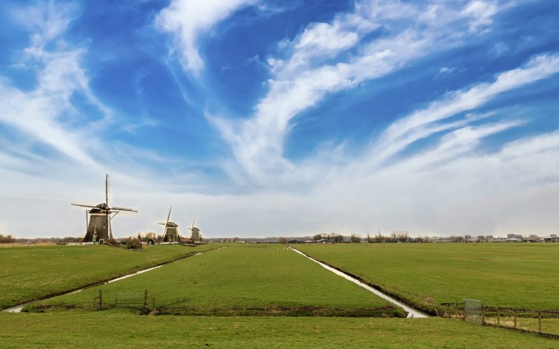Landschaft von Amsterdam